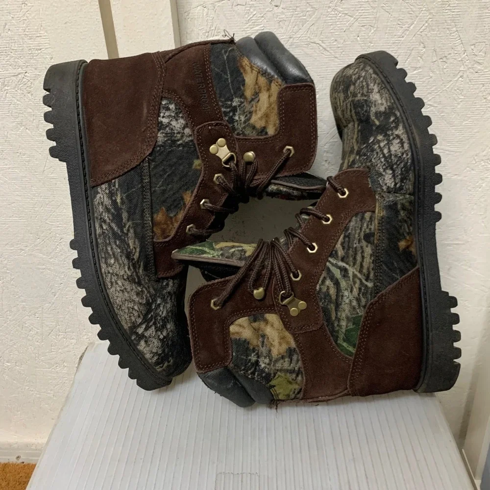Brahma Hunter Boots Mens 13 Camo Waterproof Thinsulate Hunting Work Outdoor